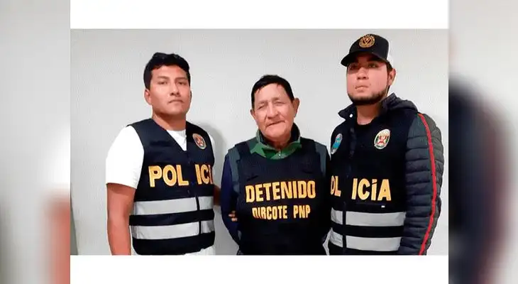 Policía Nacional del Perú captura a un terrorista del MRTA Policía Nacional del Perú captura a un terrorista del MRTA