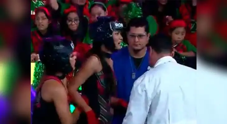 Romina Lozano quiso demostrar que quiere quedarse hasta la final de Esto es guerra