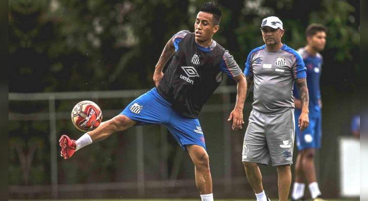 Sampaoli espera contar con Cueva para el partido con Botafogo