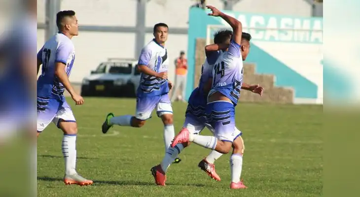 celebración del gol de Alcalde de los Chavelines en la victoria 3 a 1 ante Real Casa Grande. FOTO: Facebook Sport Chavelines