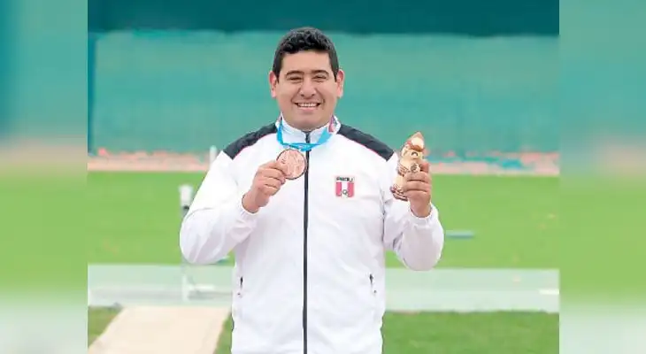 Marko Carrillo quedó tercero en pistola tiro rápido Marko Carrillo quedó tercero en pistola tiro rápido