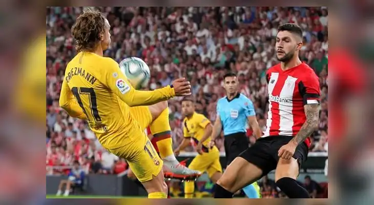 Barcelona vs. Athletic de Bilbao EN VIVO por el debut de Antoine Griezmann. FOTO: EFE Barcelona vs. Athletic de Bilbao EN VIVO por el debut de Antoine Griezmann. FOTO: EFE