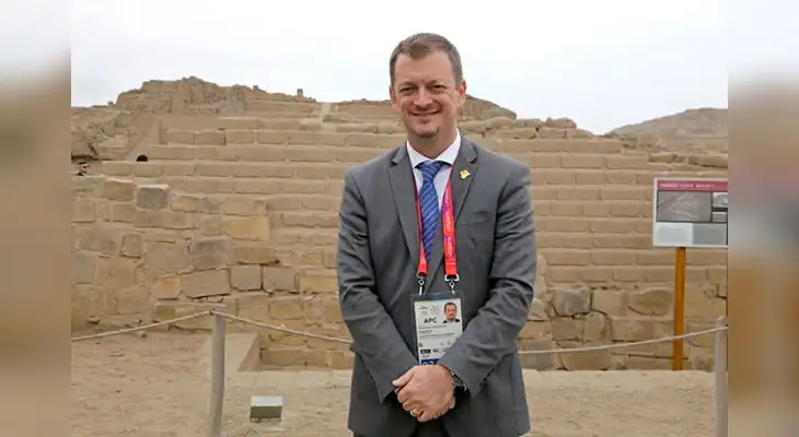 , Andrew Parsons equien estuvo presente en la ceremonia del Encendido de la Antorcha Parapanamericana Lima 2019 , Andrew Parsons equien estuvo presente en la ceremonia del Encendido de la Antorcha Parapanamericana Lima 2019