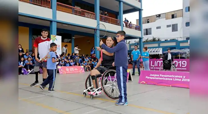 Estudiantes de todo Lima presente en los Juegos Parapanamericanos Estudiantes de todo Lima presente en los Juegos Parapanamericanos