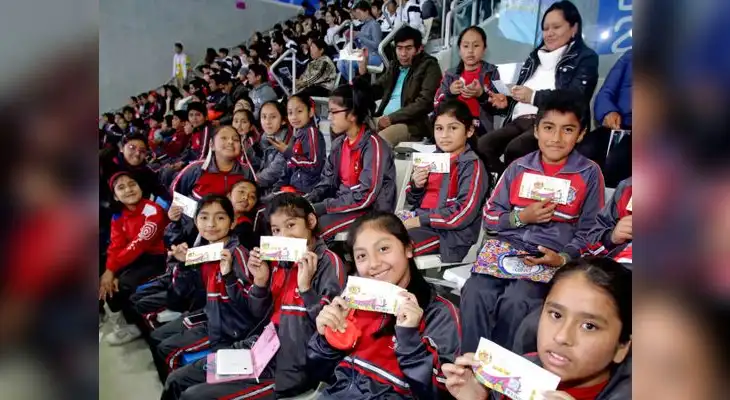Juegos Parapanamericanos les entregó gratuitamente las entradas para que vieran diversas competencias Juegos Parapanamericanos les entregó gratuitamente las entradas para que vieran diversas competencias