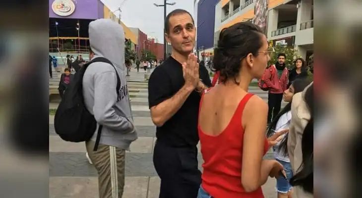 'Berlín' fue visto saliendo de comer en chifa de San Miguel 'Berlín' fue visto saliendo de comer en chifa de San Miguel