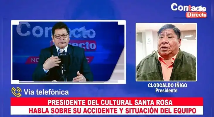 Iñigo en el programa Contacto Deportivo habló del ofrecimiento de 50 mil soles a sus jugadores Iñigo en el programa Contacto Deportivo habló del ofrecimiento de 50 mil soles a sus jugadores