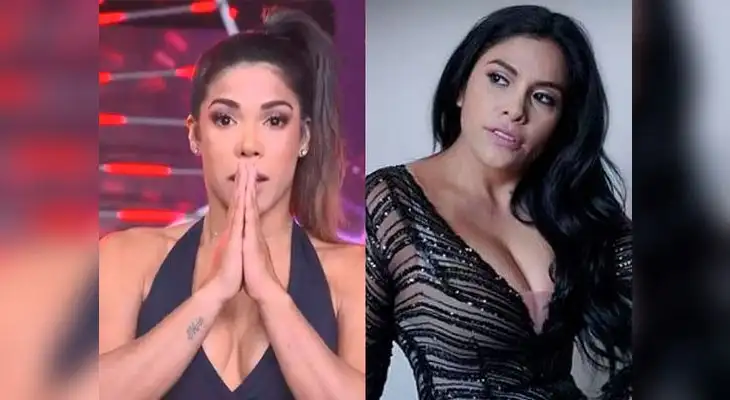 La cantante compitió con Karen Dejo en el programa 'La movida de los sábados' La cantante compitió con Karen Dejo en el programa 'La movida de los sábados'