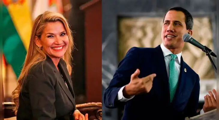 Áñez y Guaidó tuvieron una conversación vía videollamada