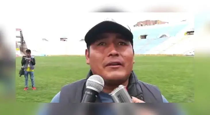 Edgar Catunta, presidente del Deportivo Garcilaso señala que no cree que la terna pase una linda Navida. FOTO: Rueda de Negocios 