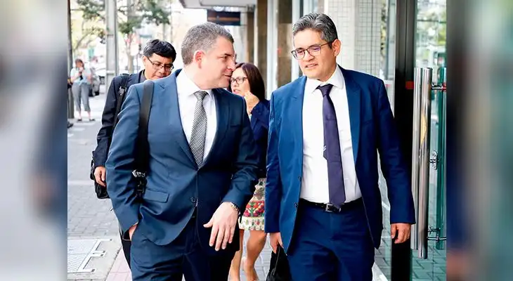 Rafael Vela y José Domingo Pérez, integrantes del Equipo Especial Lava Jato
