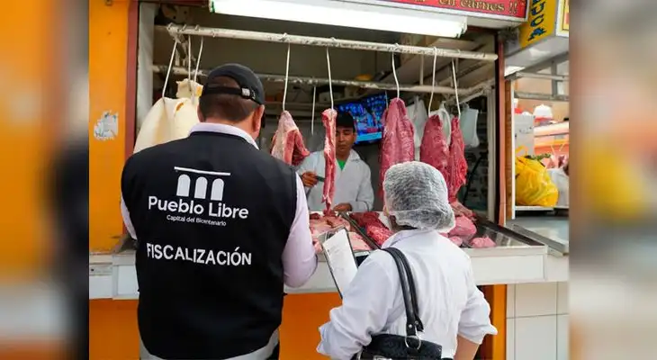 Personal de la Municipalidad de Pueblo Libre fiscalizó puestos en mercados