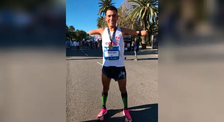 Sotacuro consiguió la marca mínima de clasificación en su categoría T45/46 en la maratón Zurich
