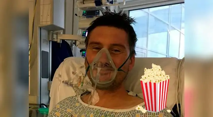 El hombre tuvo que ser operado durante siete horas