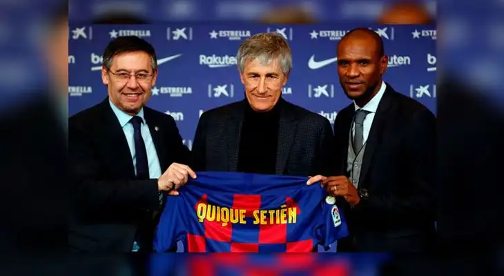 Quique Setien aseguró que sus equipos "juegan bien al fútbol" Quique Setien aseguró que sus equipos "juegan bien al fútbol"