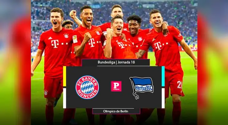 Bayern Múnich vs. Hertha Berlín: Sigue todas las incidencias del partido por El Popular Bayern Múnich vs. Hertha Berlín: Sigue todas las incidencias del partido por El Popular