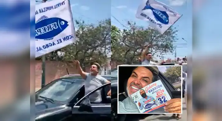 El conductor, se sumó a la campaña del "pescadito" y se perfila como nuevo candidato a la presidencia este 2021. El conductor, se sumó a la campaña del "pescadito" y se perfila como nuevo candidato a la presidencia este 2021.