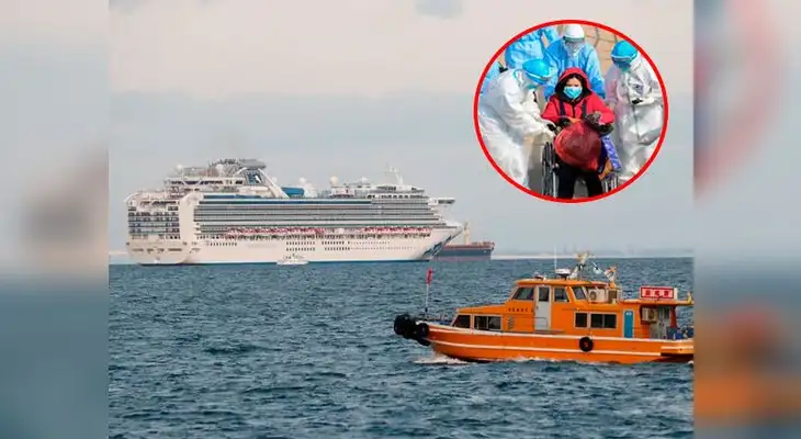 La decisión de imponer la cuarentena fue adoptada después que un pasajero infectado de 80 años desembarcó en Hong Kong