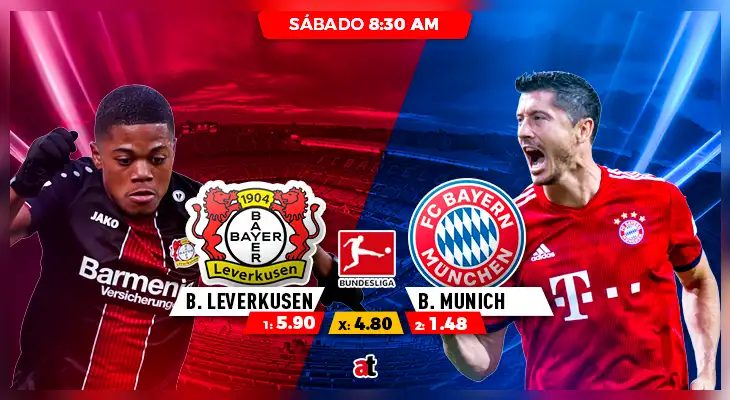 Leverkusen y Bayern Múnich un partido que promete Leverkusen y Bayern Múnich un partido que promete