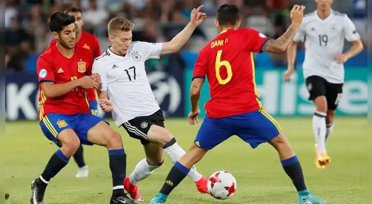 Alemania y España un encuentro atractivos en la Copa de Naciones.
