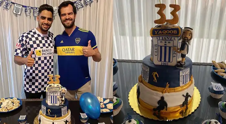 El empresario árabe Yaqoob Mubarak cumplió años y mostró su amor por Alianza Lima, de quien se volvió hincha tras su llegada a Perú.