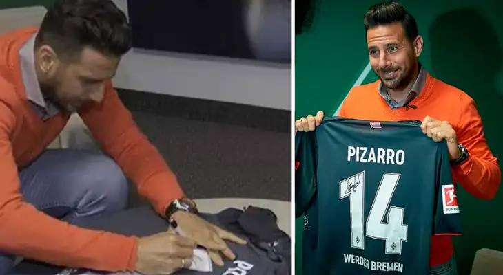 Claudio Pizarro y su noble gesto en medio de la pandemia de coronavirus.