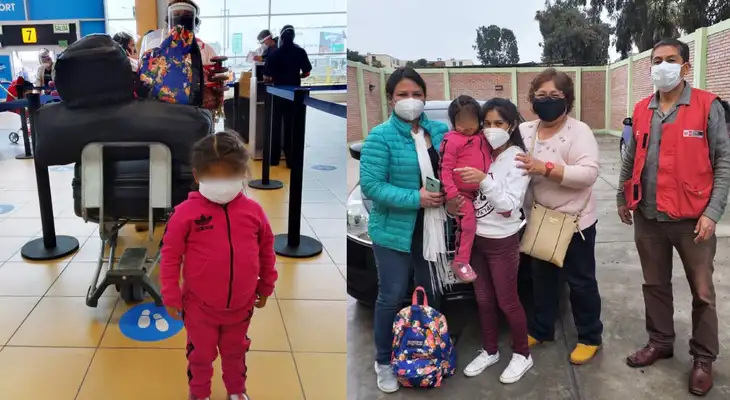 Niña de 3 años viajó a Argentina para recibir transplante de hígado