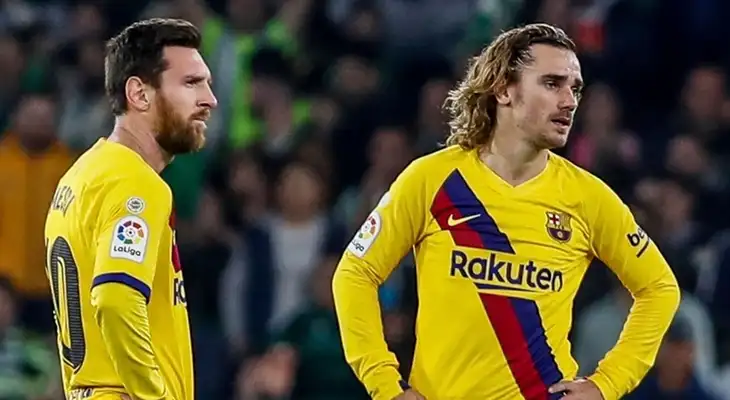 Messi provocaría la salida de Antoine Griezmann