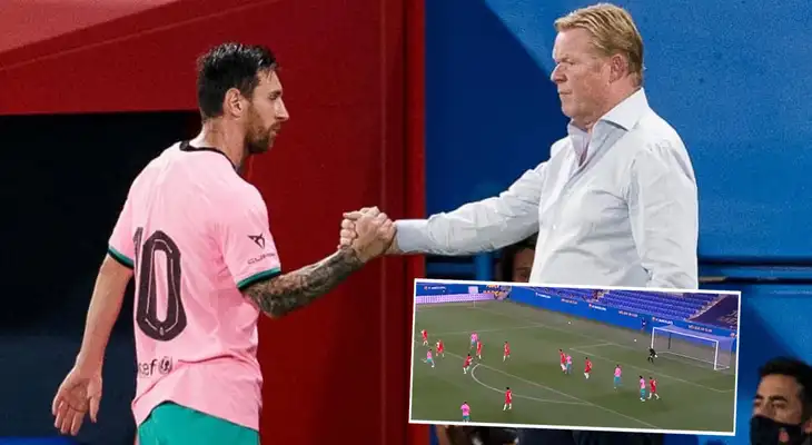 Lionel Messi vuelve a marcar con Barcelona.