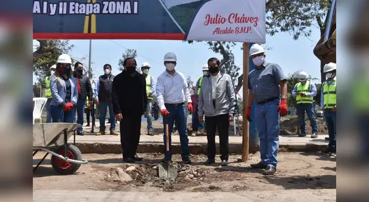 Empiezan obras en San Martín de Porres Empiezan obras en San Martín de Porres