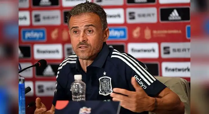 Luis Enrique se llena de orgullo al hablar de su compatriota Nadal. Luis Enrique se llena de orgullo al hablar de su compatriota Nadal.