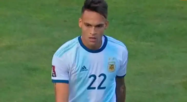 Lautaro Martínez, el héroe de Argentina en La Paz. Lautaro Martínez, el héroe de Argentina en La Paz.