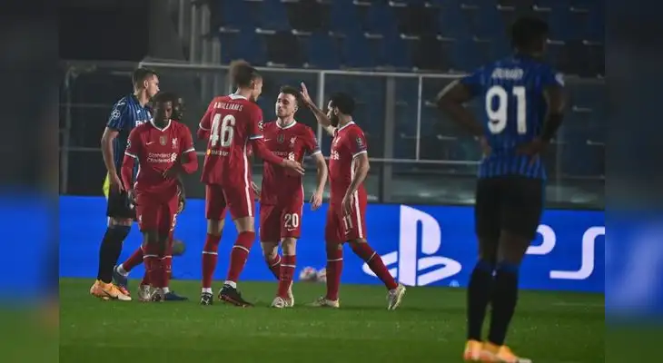 Liverpool aplastó 5-0 al Atalanta en Italia.