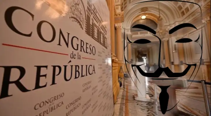 Hackean página del Congreso.