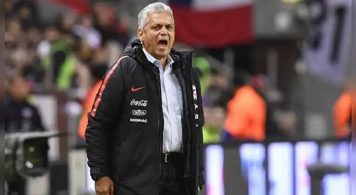 Reinaldo Rueda, técnico de la selección chilena. Reinaldo Rueda, técnico de la selección chilena.