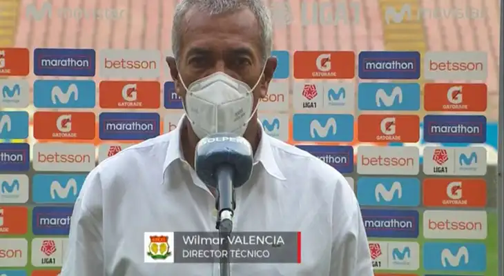 Wilmar Valencia, técnico de Sport Huancayo tiene las cosas claras.