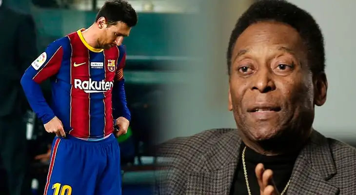 Lionel Messi no habría superado marca de Pelé. Lionel Messi no habría superado marca de Pelé.