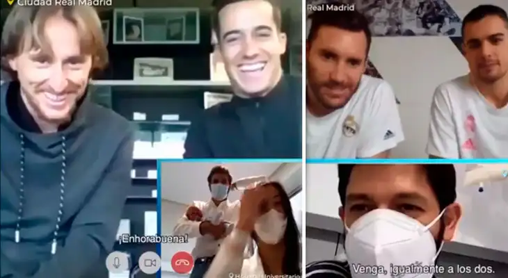 Internados se ganaron sus camisetas firmadas del Real Madrid. Internados se ganaron sus camisetas firmadas del Real Madrid.