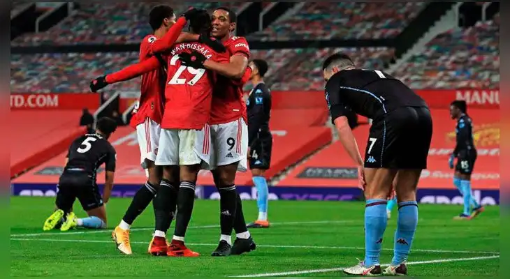 El United volvió a ganar y alcanzó la cima de la Premier. El United volvió a ganar y alcanzó la cima de la Premier.