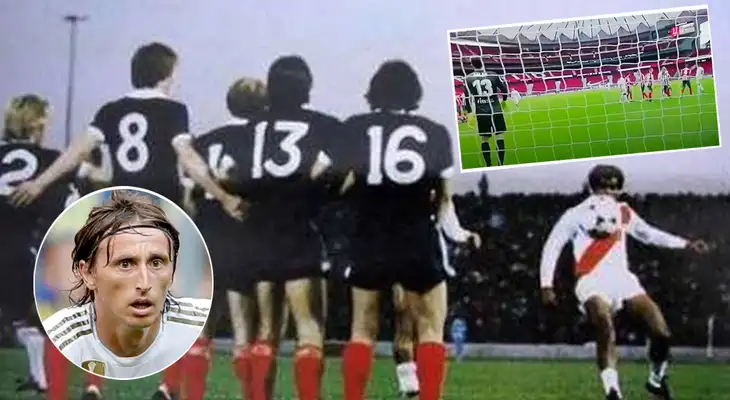 Juan Pablo Varsky comparó a Luka Modric con Teófilo Cubillas por el tiro libre. Juan Pablo Varsky comparó a Luka Modric con Teófilo Cubillas por el tiro libre.