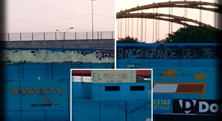 Hinchas cremas usurparon estadio rimense. Hinchas cremas usurparon estadio rimense.