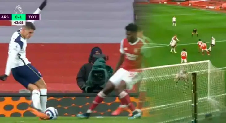 Arsenal vs. Tottenham: Erik Lamela y su golazo de rabona que sorprende al mundo