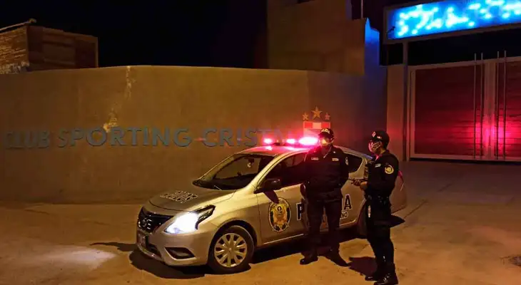 Policías estuvieron en las inmediaciones de La Florida. Policías estuvieron en las inmediaciones de La Florida.