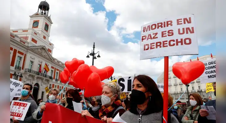 España legalizó la ley de eutanasia y el suicidio asistido.