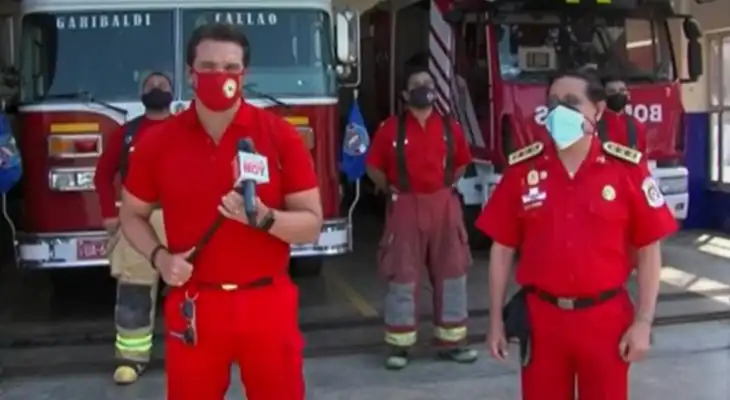 Ismael La Rosa reveló que les dijeron que en Abril vacunarían a los bomberos pero hasta ahora no hay fecha.