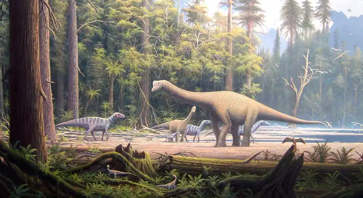 Los dinosaurios dominaron la Tierra como especie durante el jurásico, y aparecieron muchos grupos nuevos. Los dinosaurios dominaron la Tierra como especie durante el jurásico, y aparecieron muchos grupos nuevos.