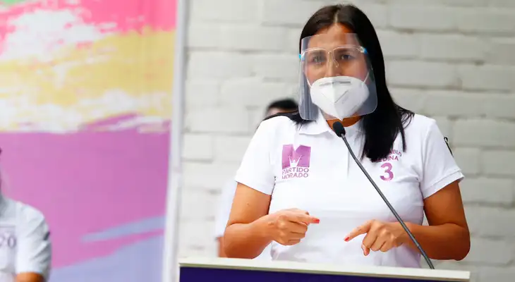 La extitular del Ministerio de Educación aseguró que su agrupación política no es un La extitular del Ministerio de Educación aseguró que su agrupación política no es un