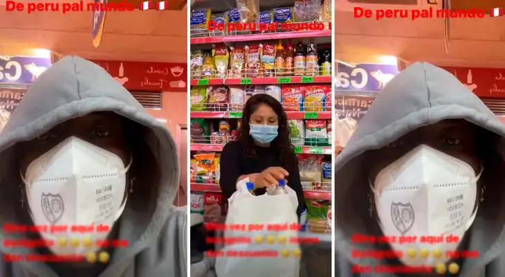 Luis Advíncula hizo de las suyas en un mercado.