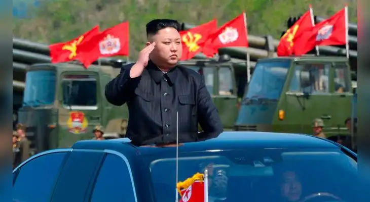 Líder supremo de Corea del Norte, Kim Jong-un. Líder supremo de Corea del Norte, Kim Jong-un.