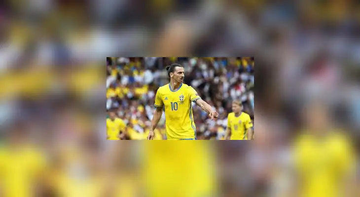 Zlatan Ibrahimovic no estará con Suecia en la Eurocopa.